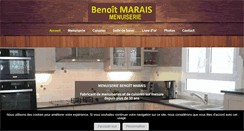 Desktop Screenshot of marais-menuisier.com